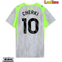 Manchester City Rayan Cherki #10 Replica Third Shirt Ladies 2025-26 Short Sleeve